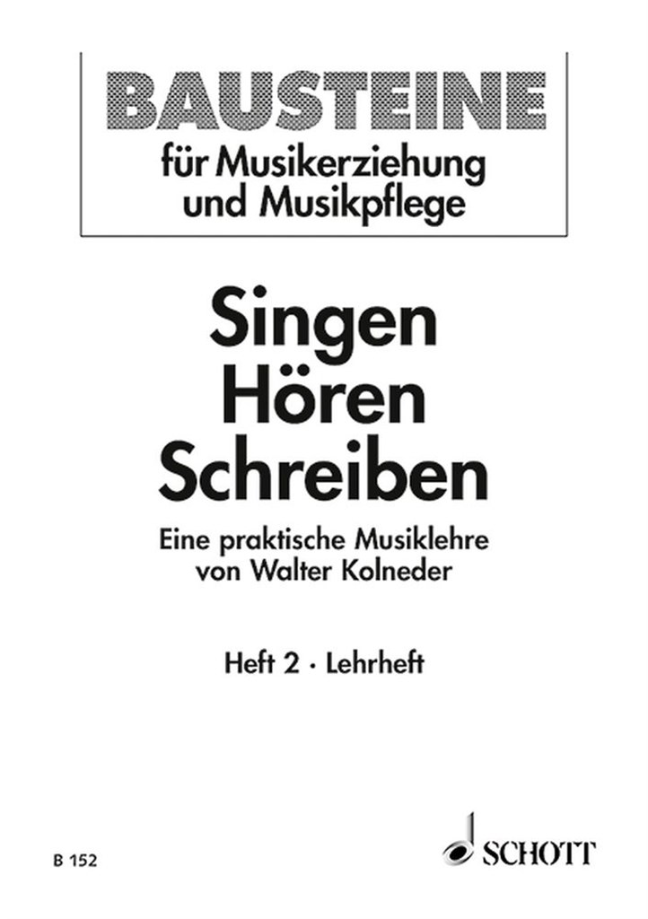 Singen Horen Schreiben 2